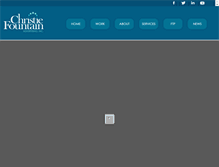 Tablet Screenshot of christiefountain.com